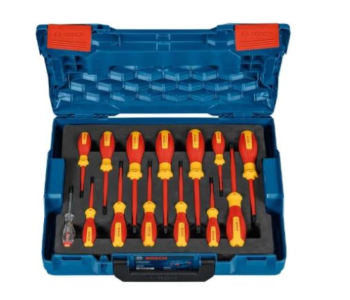 1600A02NF9,VDE CACCIAVITE SET 14 PEZZI MISTO